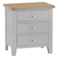 See more information about the Lighthouse Grey & Oak Chest Of 3 Drawers